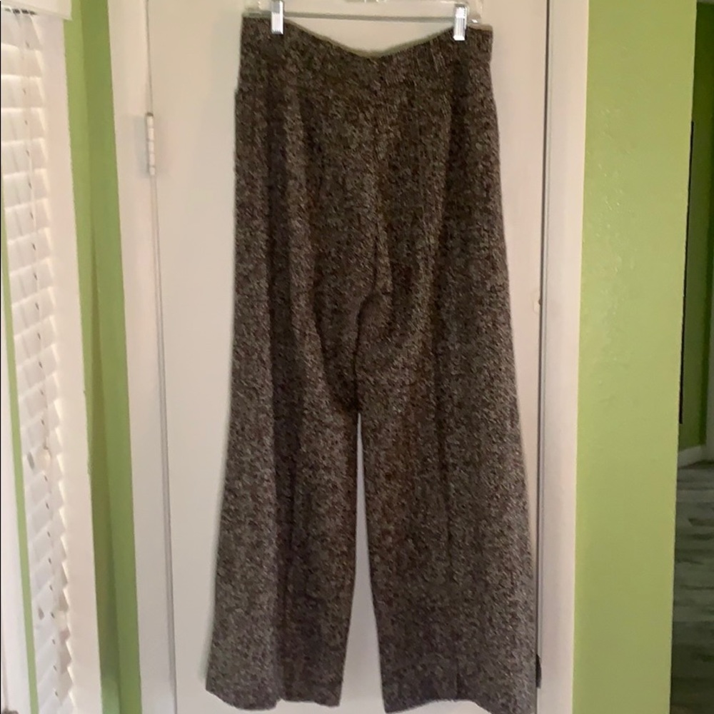Oscar de la Renta wool wide leg pants